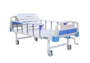 Deluxe Semi Fowler Bed – Manual Patient Bed for Home & Hospital Use