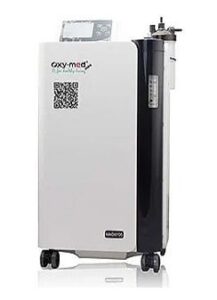 OxyMed Mini 5 LPM Oxygen Concentrator - 93%±3% Purity oxygen, Inbuilt Nebulizer & Oxygen Purity Display – 3-Year All India Warranty
